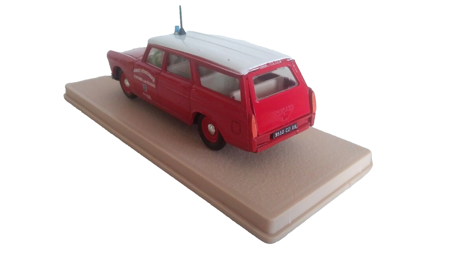 PEUGEOT 404 "POMPIERS" 1964 ELIGOR SCALA 1/43