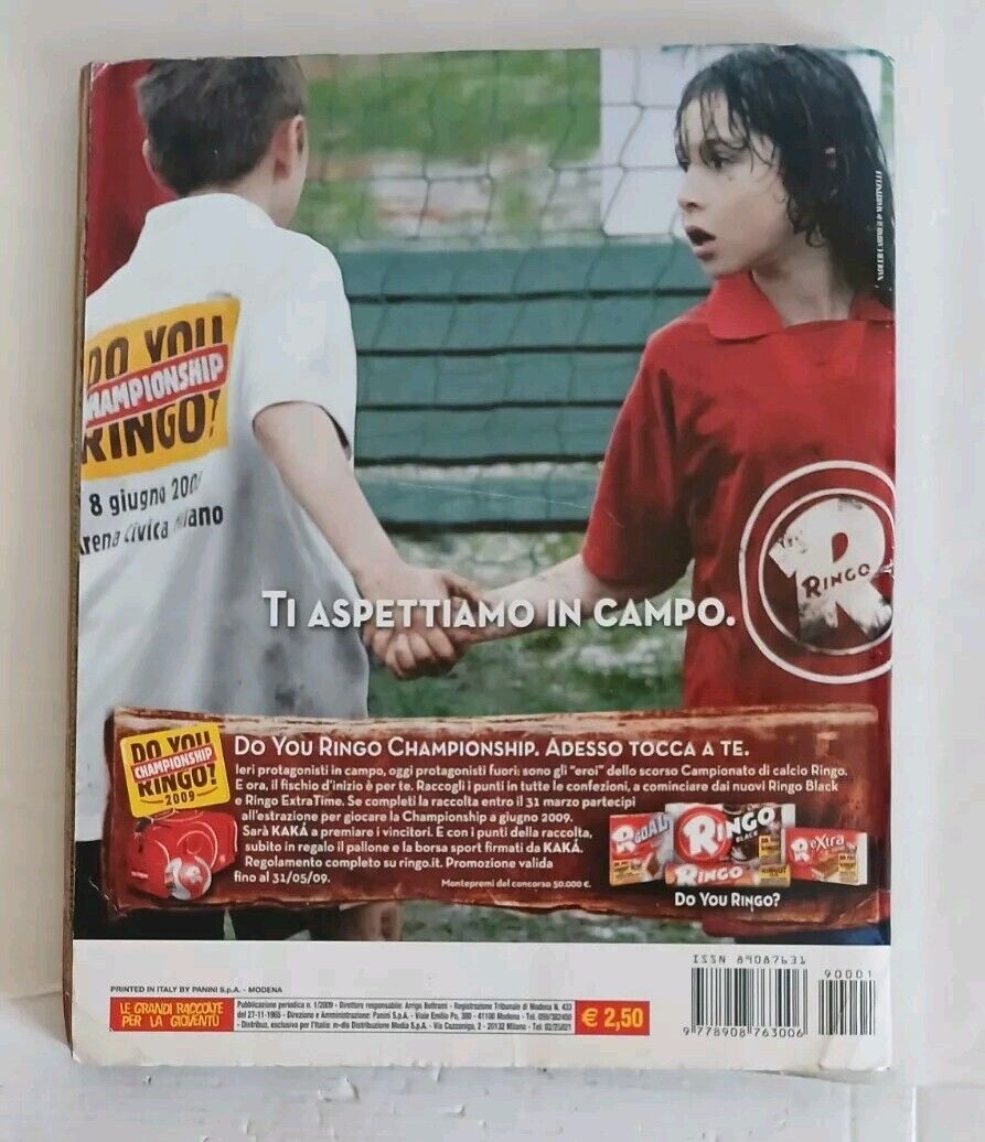 ALBUM CALCIATORI PANINI 2008-09