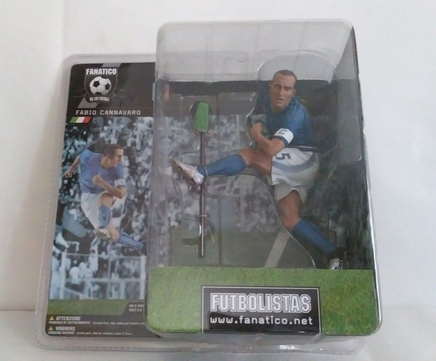 FUTBOLISTAS FANATICO SCEGLI LE ACTION FIGURES DAL MENU A TENDINA