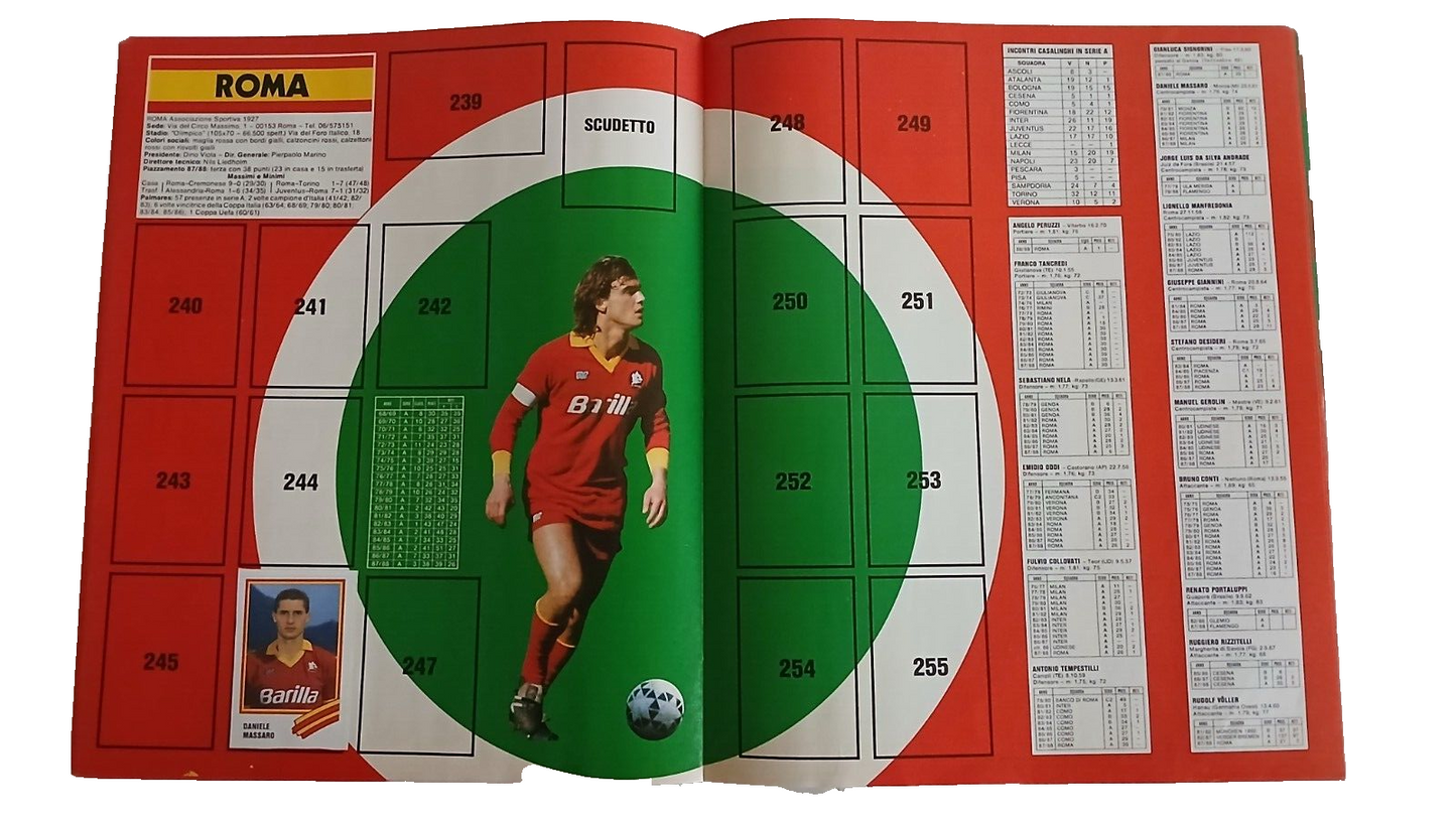 ALBUM CALCIO 89 EUROFLASH