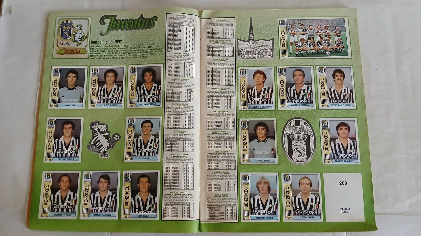ALBUM CALCIATORI PANINI 1981-82