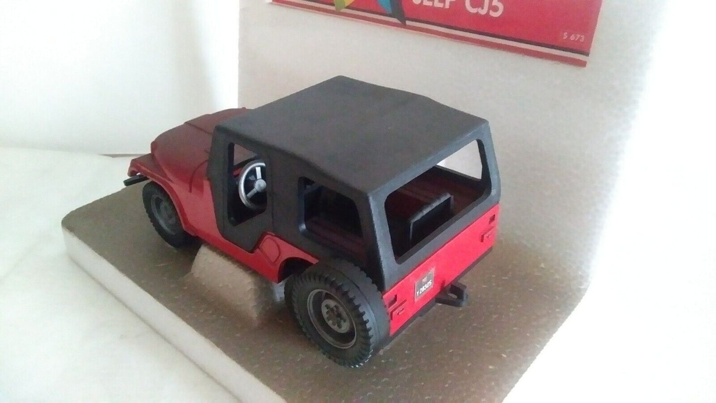 JEEP CJ5 POLISTIL SCALA 1/25