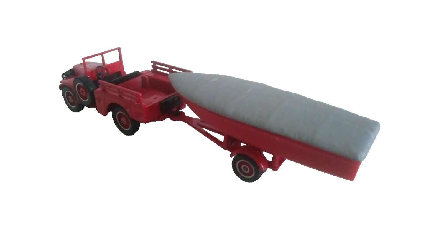 DODGE+BATEAU POMPIERI SOLIDO SCALA 1/43