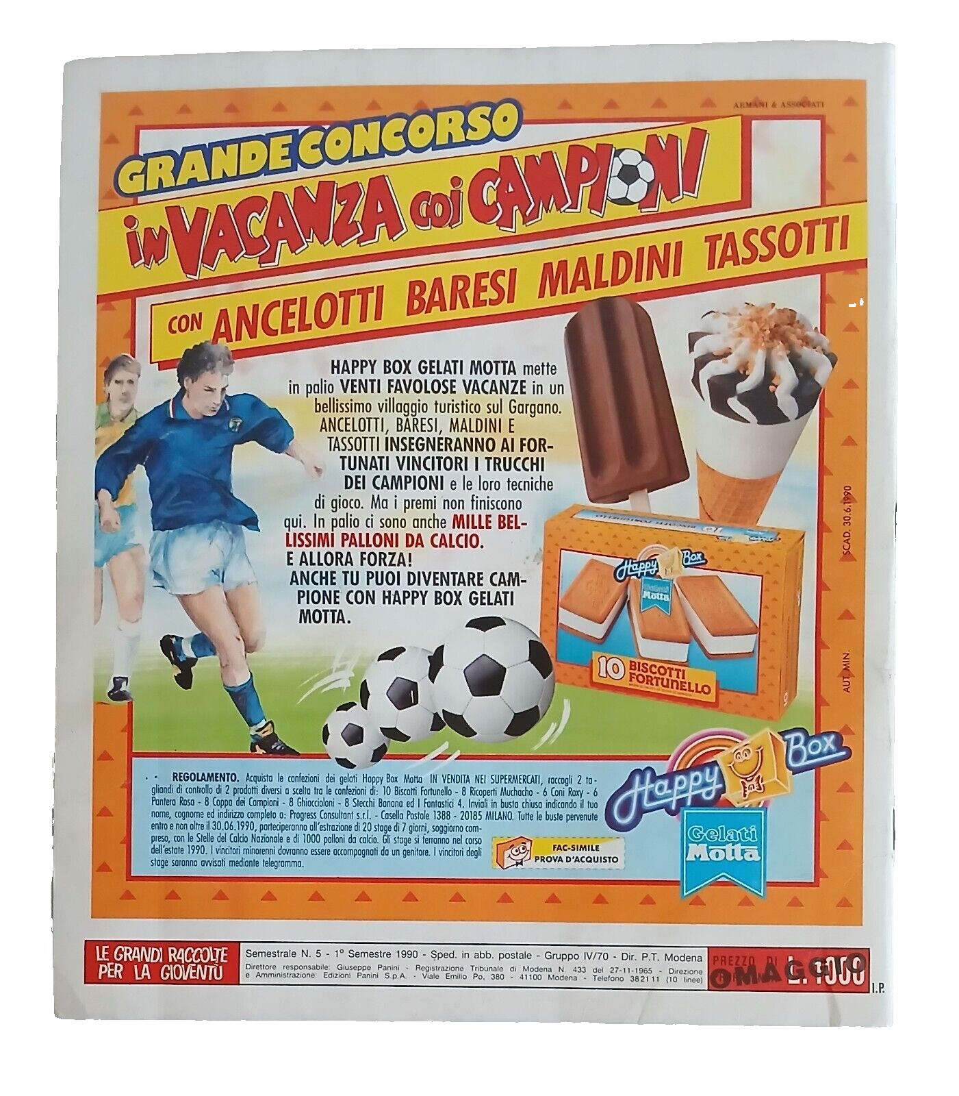 ALBUM CALCIATORI PANINI ITALIA 90