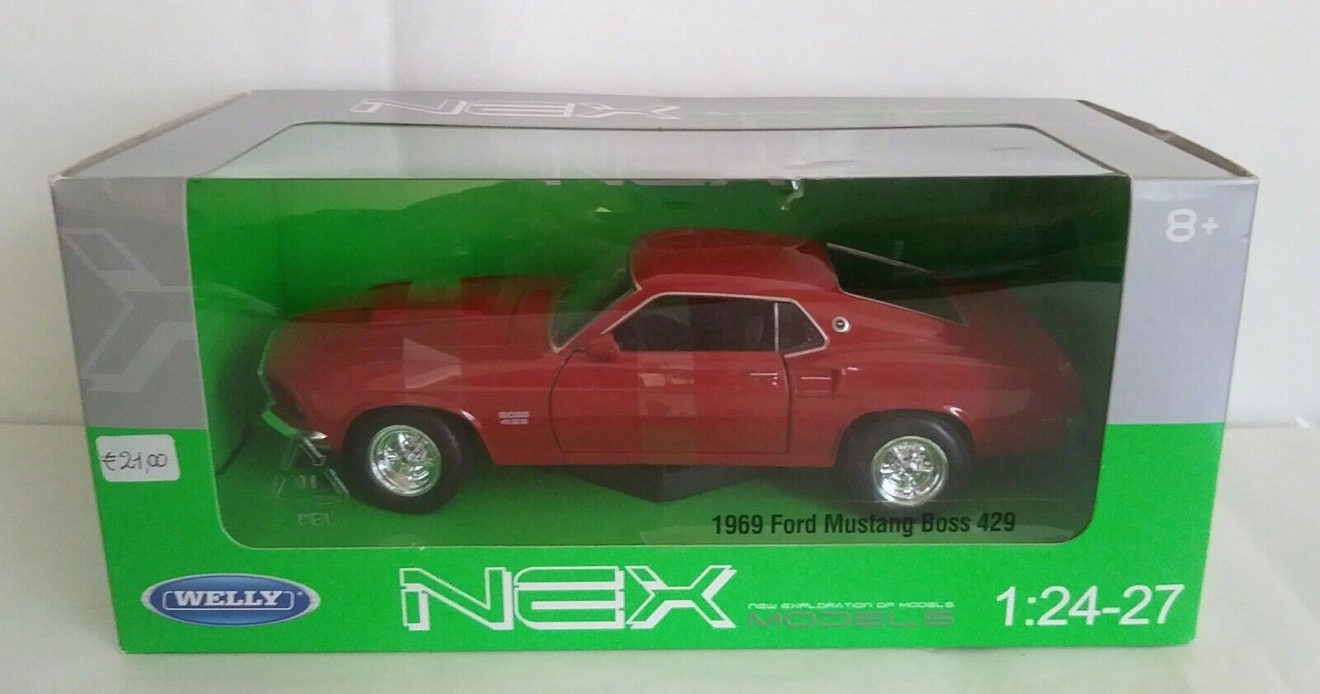 FORD MUSTANG BOSS 429 WELLY SCALA 1/24