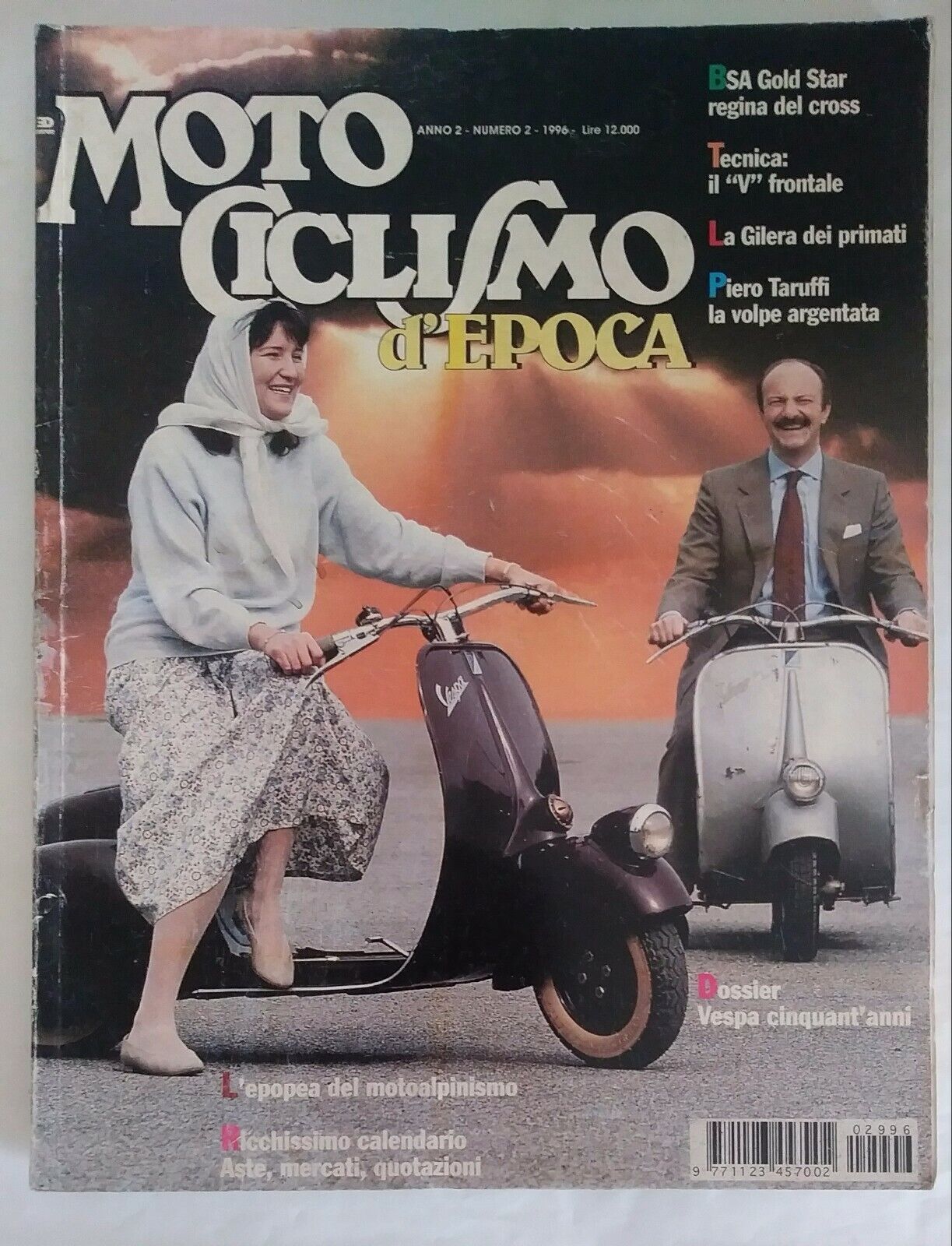 'MOTOCICLISMO D'EPOCA' SCEGLI DAL MENU A TENDINA