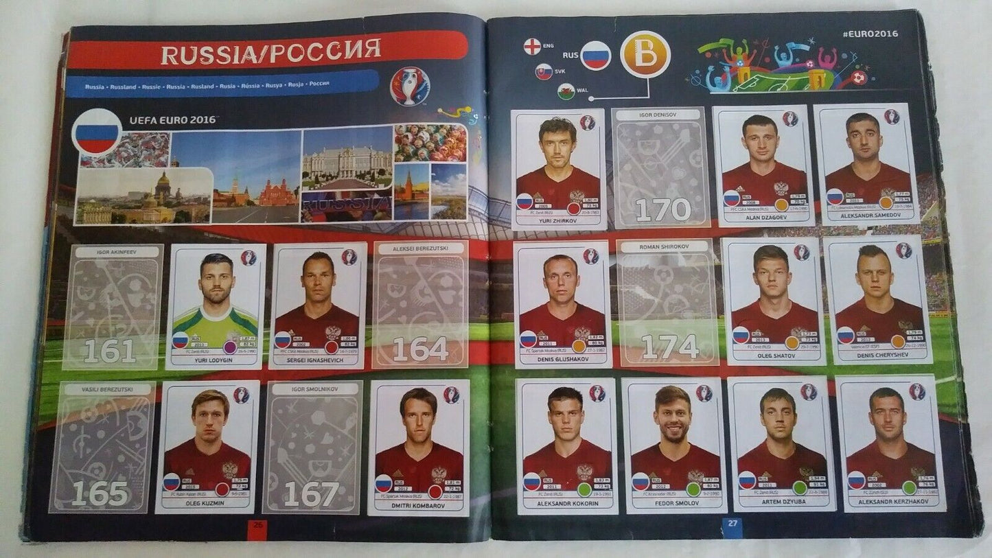 ALBUM CALCIATORI PANINI EURO 2016