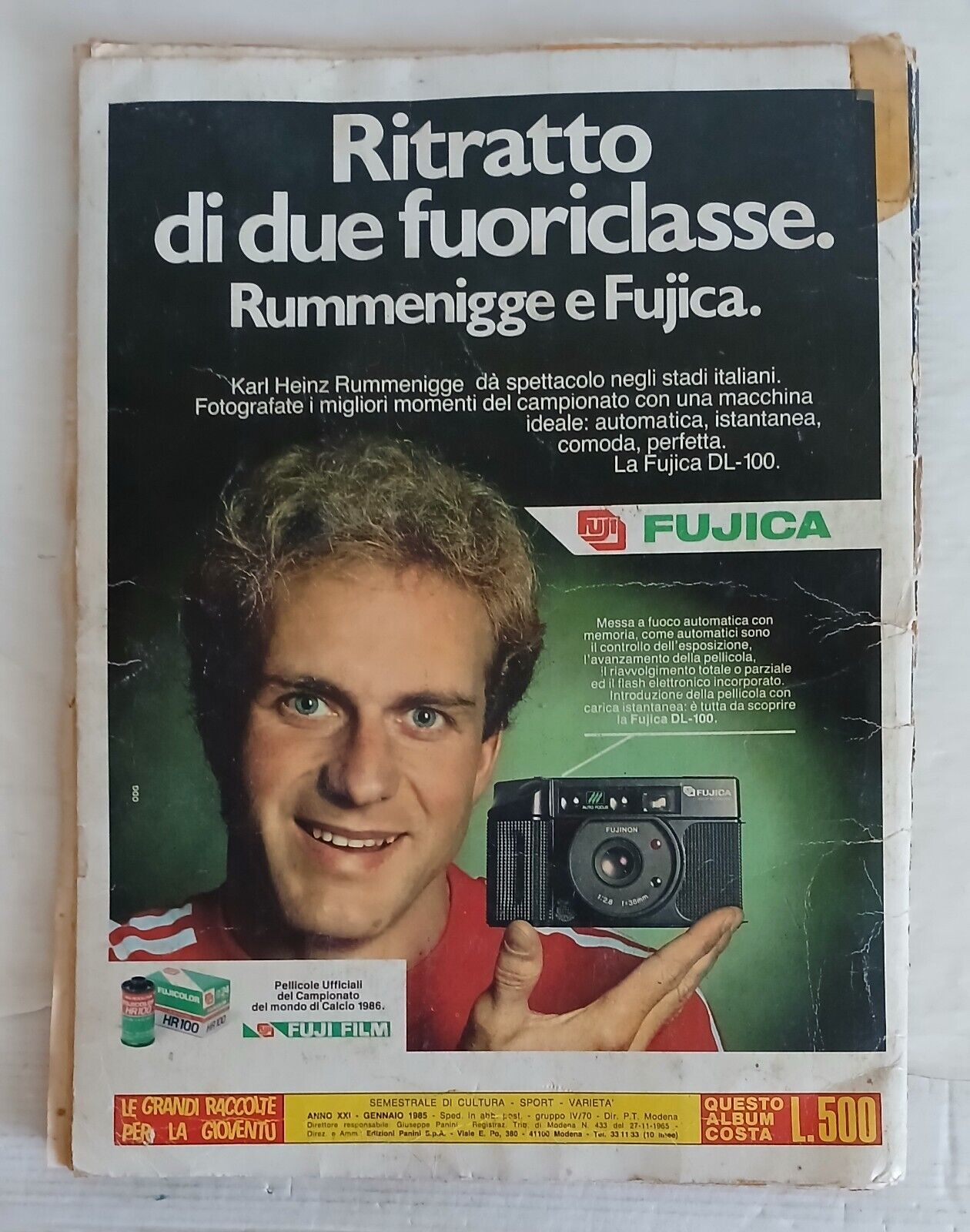 ALBUM CALCIATORI PANINI 1984-85 DA RECUPERO