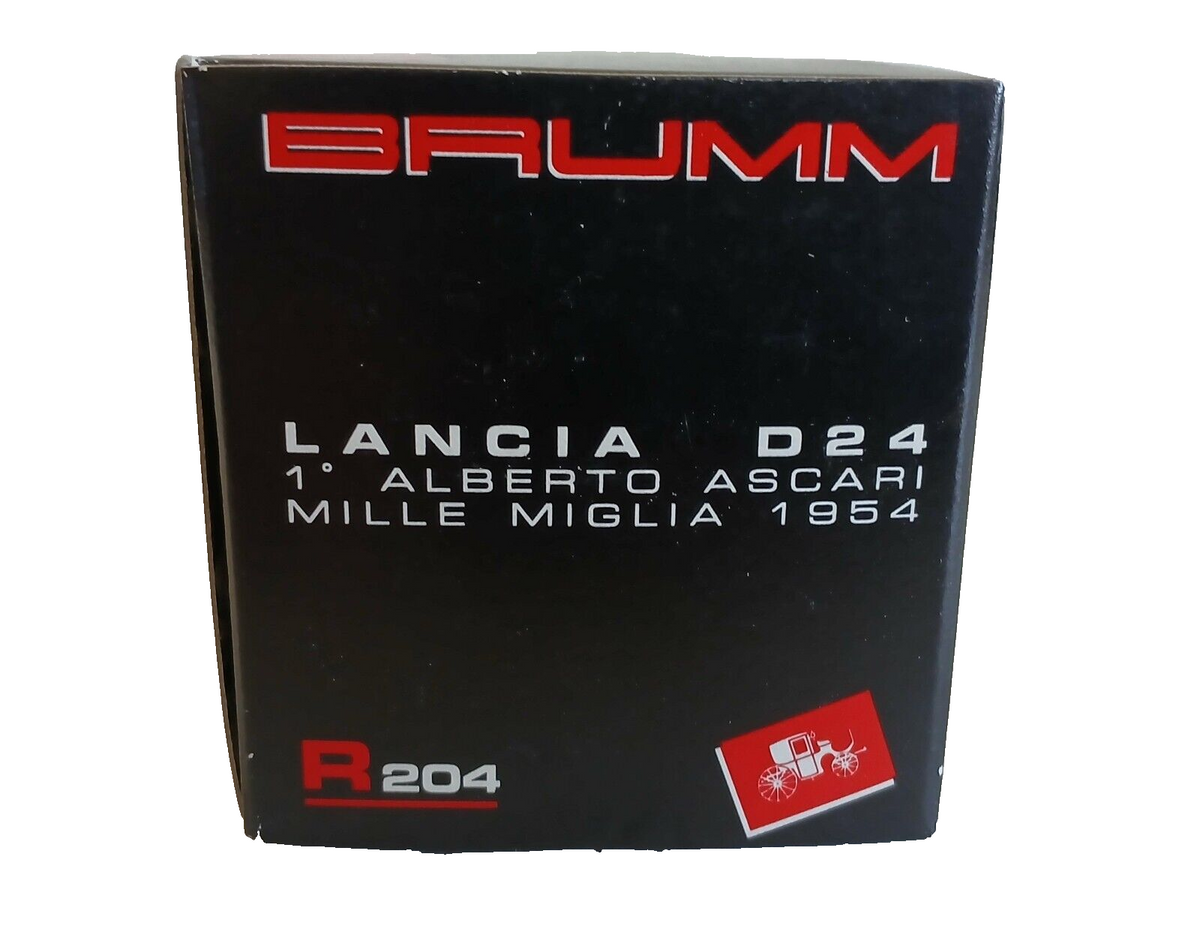 LANCIA D24 1 ASACARI 1000 MIGLIA 1954 BRUMM 1/43