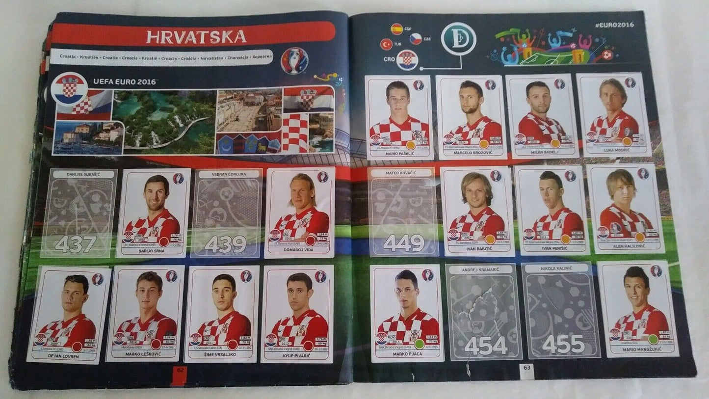 ALBUM CALCIATORI PANINI EURO 2016