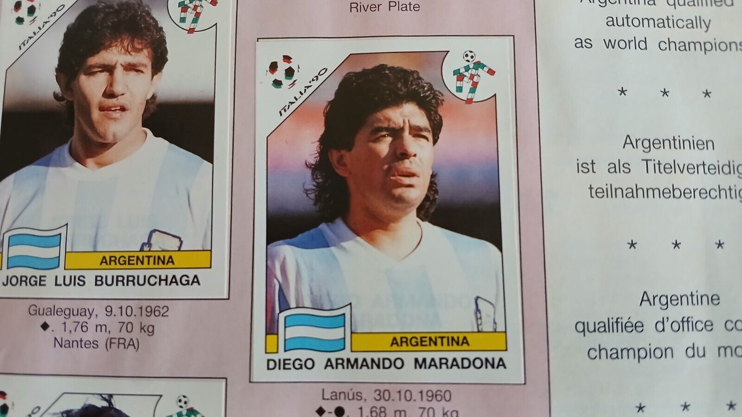 ALBUM CALCIATORI PANINI ITALIA 90
