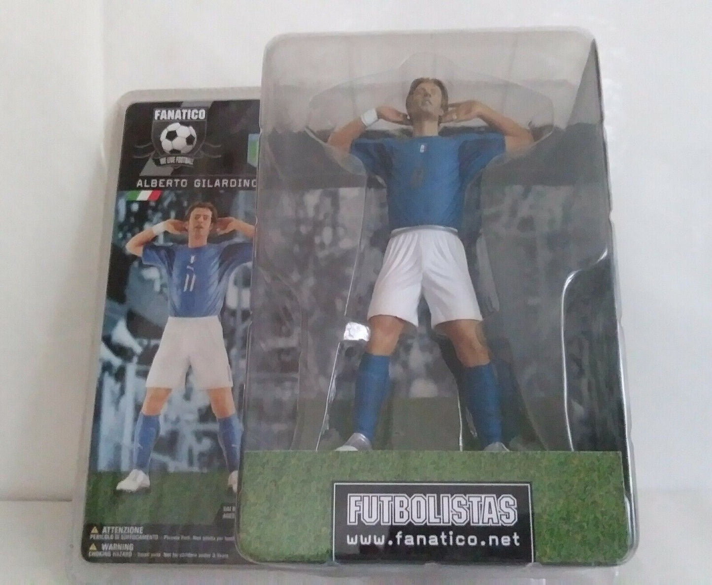FUTBOLISTAS FANATICO SCEGLI LE ACTION FIGURES DAL MENU A TENDINA