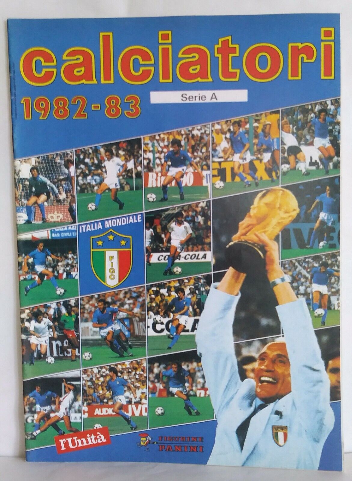 ALBUM CALCIATORI PANINI RISTAMPE UNITA' SCEGLI DAL MENU' A TENDINA