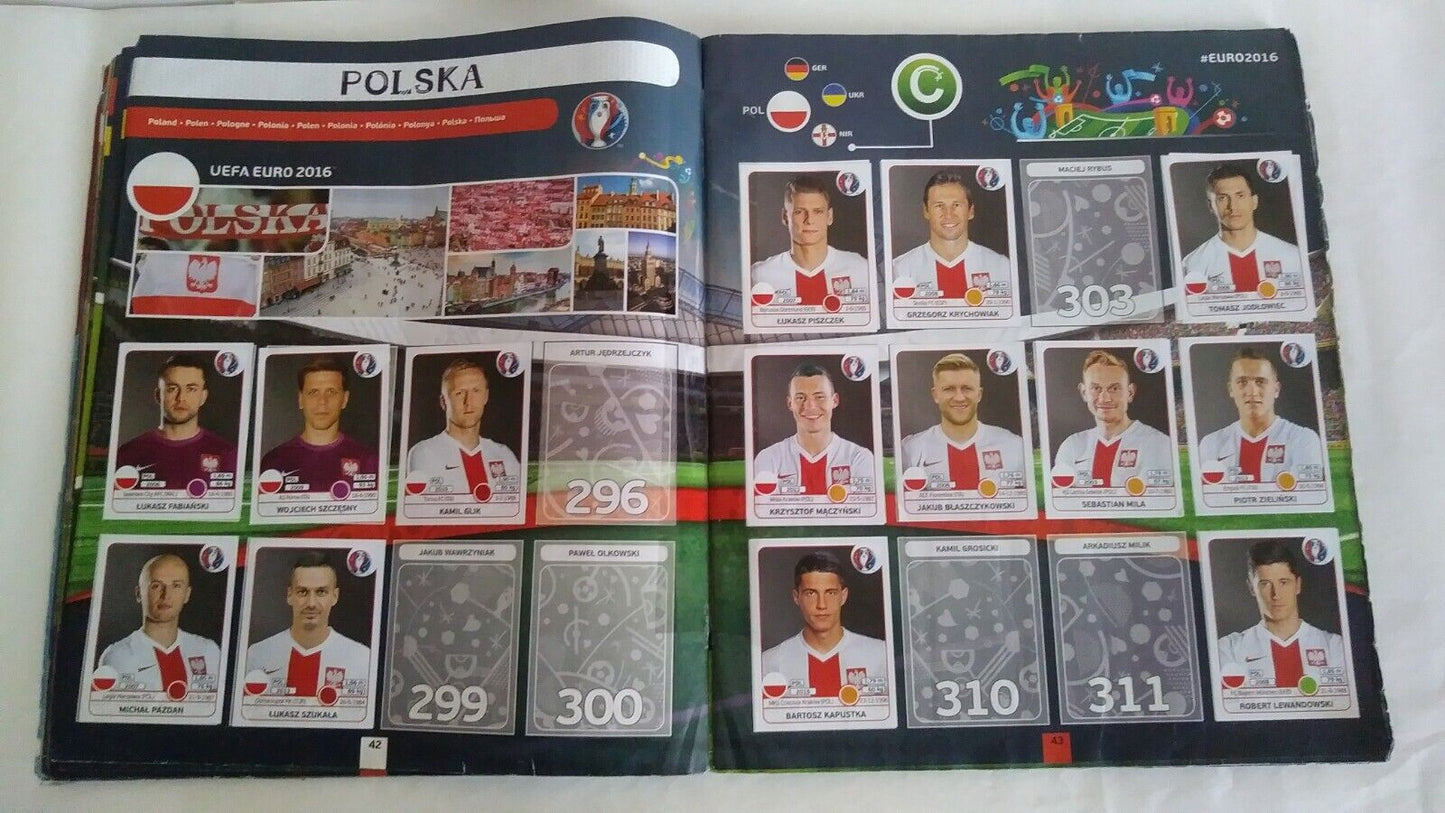 ALBUM CALCIATORI PANINI EURO 2016