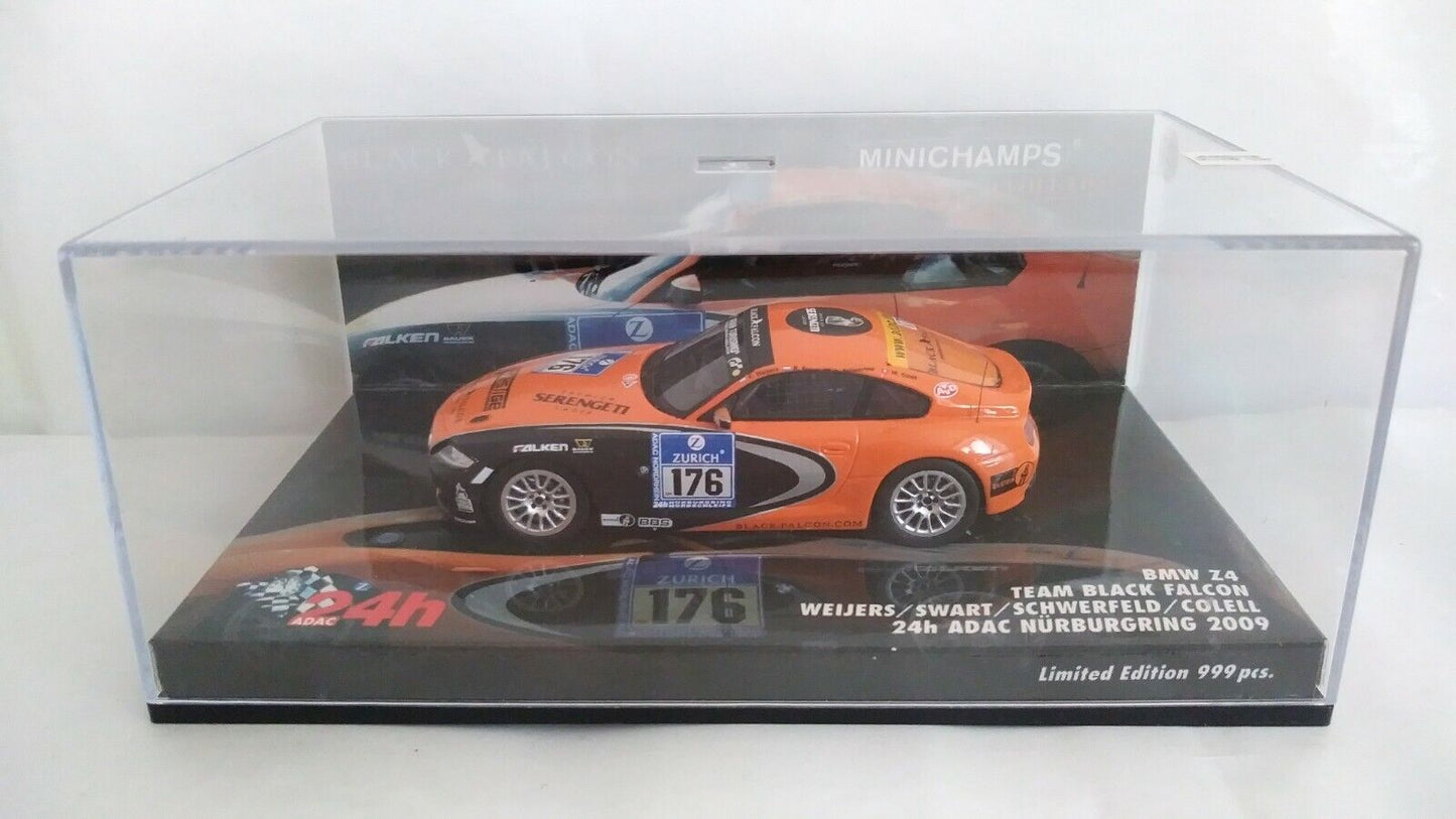 BMW Z4 24H NURBURGRING 2009 MINICHAMPS SCALA 1/43