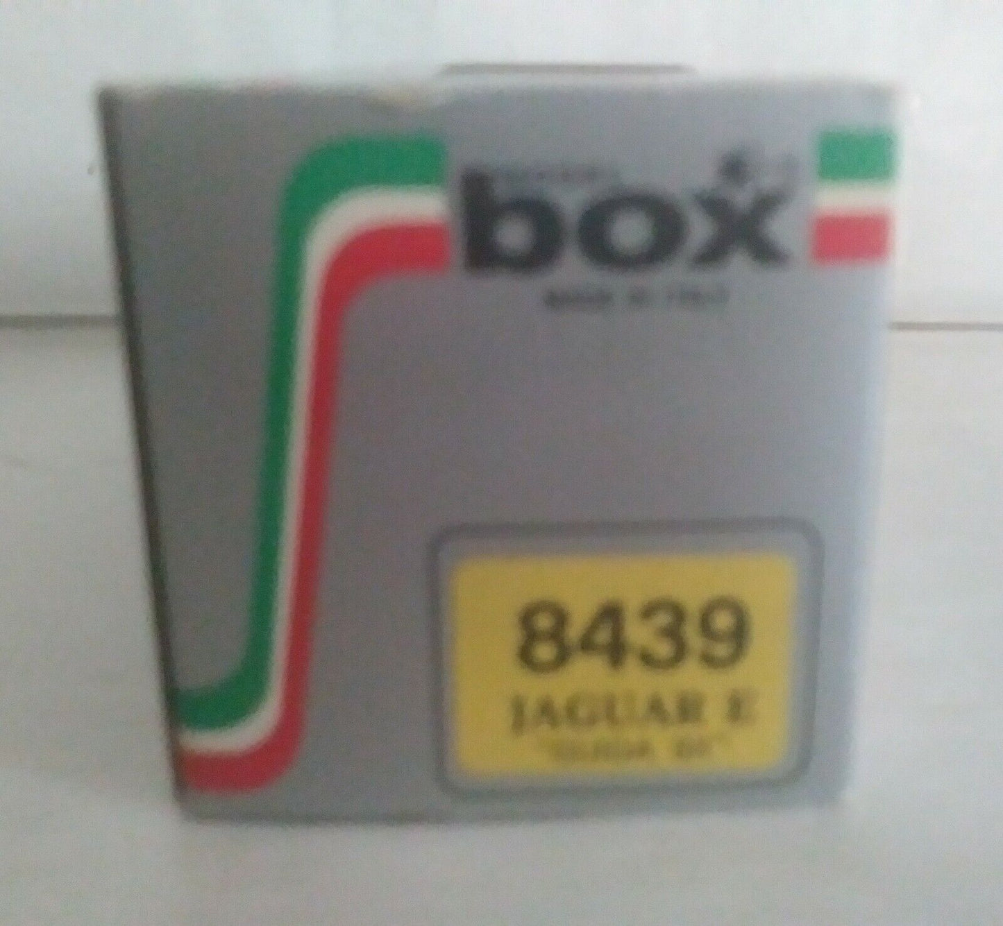 JAGUAR E-TYPE "GUIDA SX" MODEL BOX SCALA 1/43