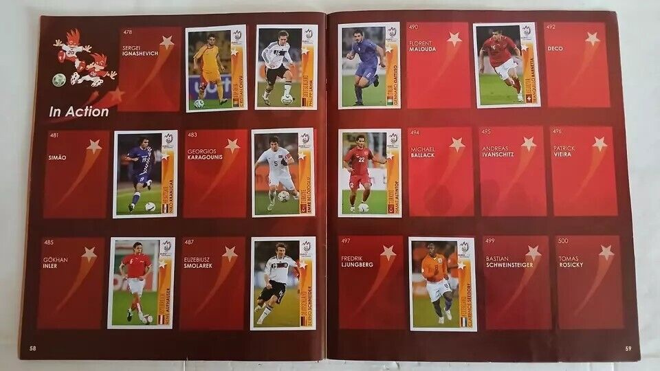 ALBUM CALCIATORI PANINI EURO 2008