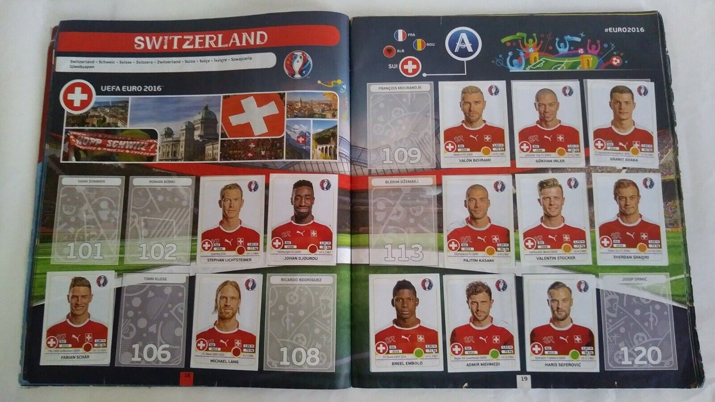 ALBUM CALCIATORI PANINI EURO 2016