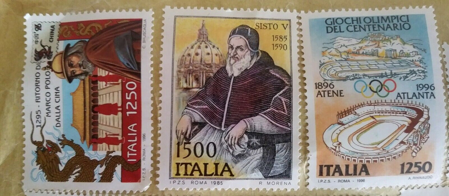 LOTTO 12 FRANCOBOLLI ITALIANI