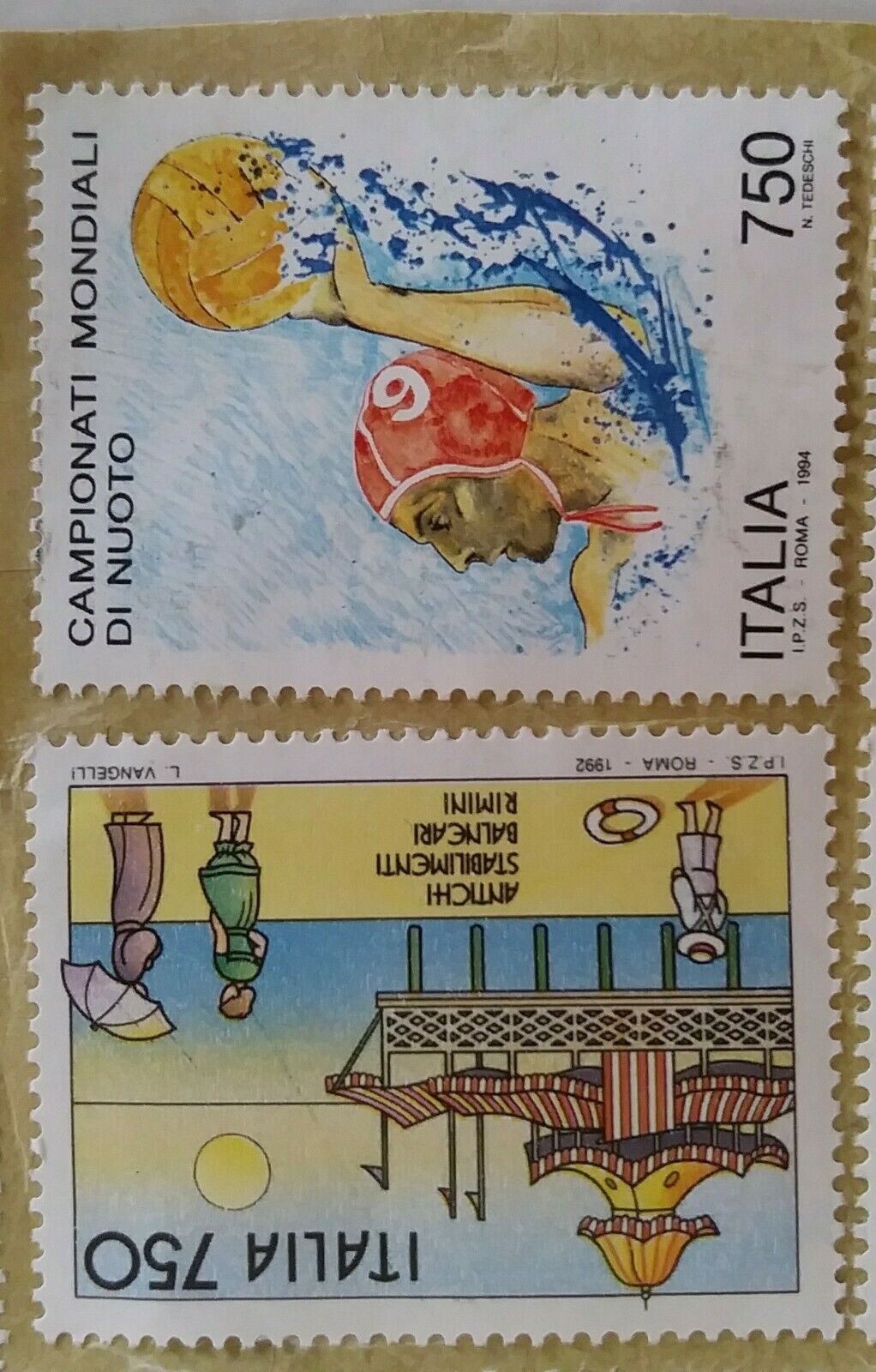LOTTO 12 FRANCOBOLLI ITALIANI
