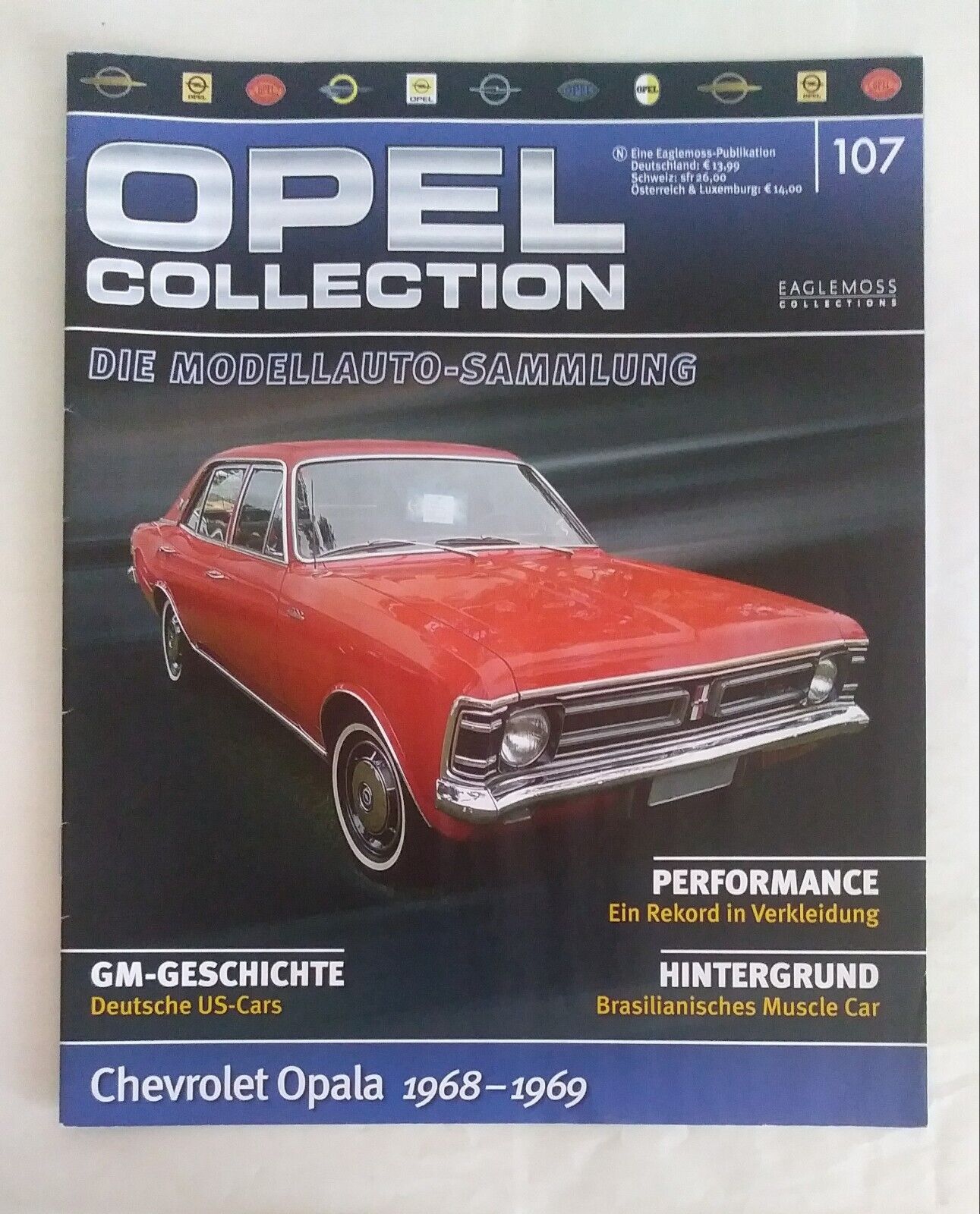 OPEL COLLECTION FASCICOLI SCEGLI DAL MENU A TENDINA