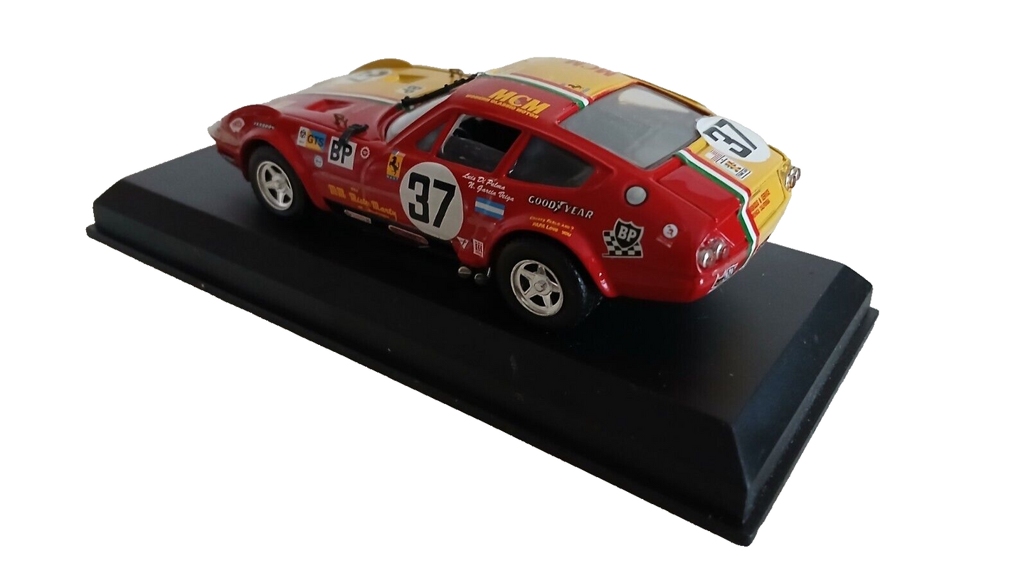 FERRARI 365 GTB/4 DAYTONA LE MANS 1973 TOP MODEL SCALA 1/43