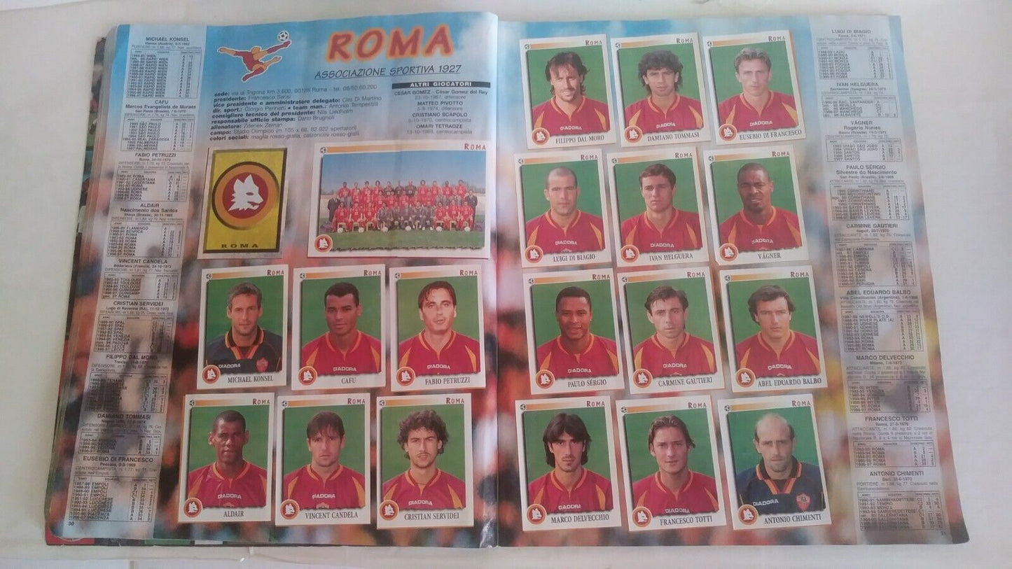 ALBUM CALCIATORI PANINI 1997-98