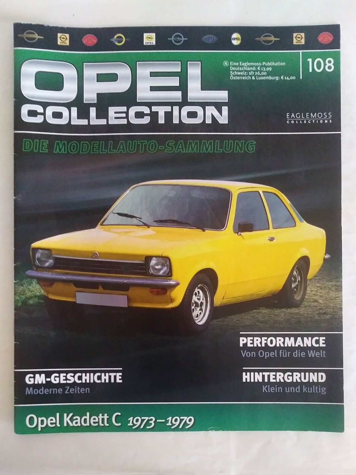OPEL COLLECTION FASCICOLI SCEGLI DAL MENU A TENDINA