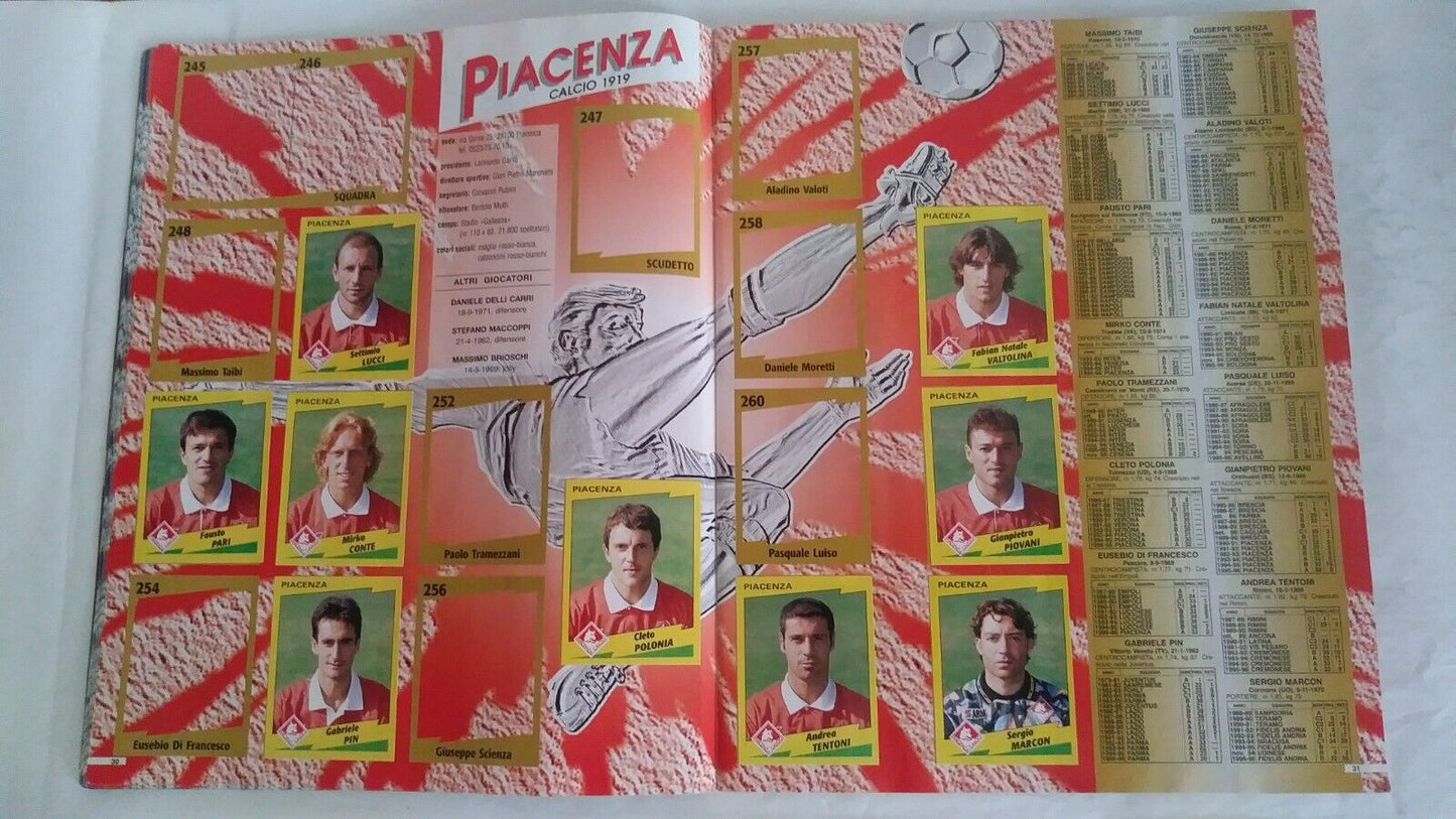 ALBUM CALCIATORI PANINI 1996-97 LIMITED EDITION