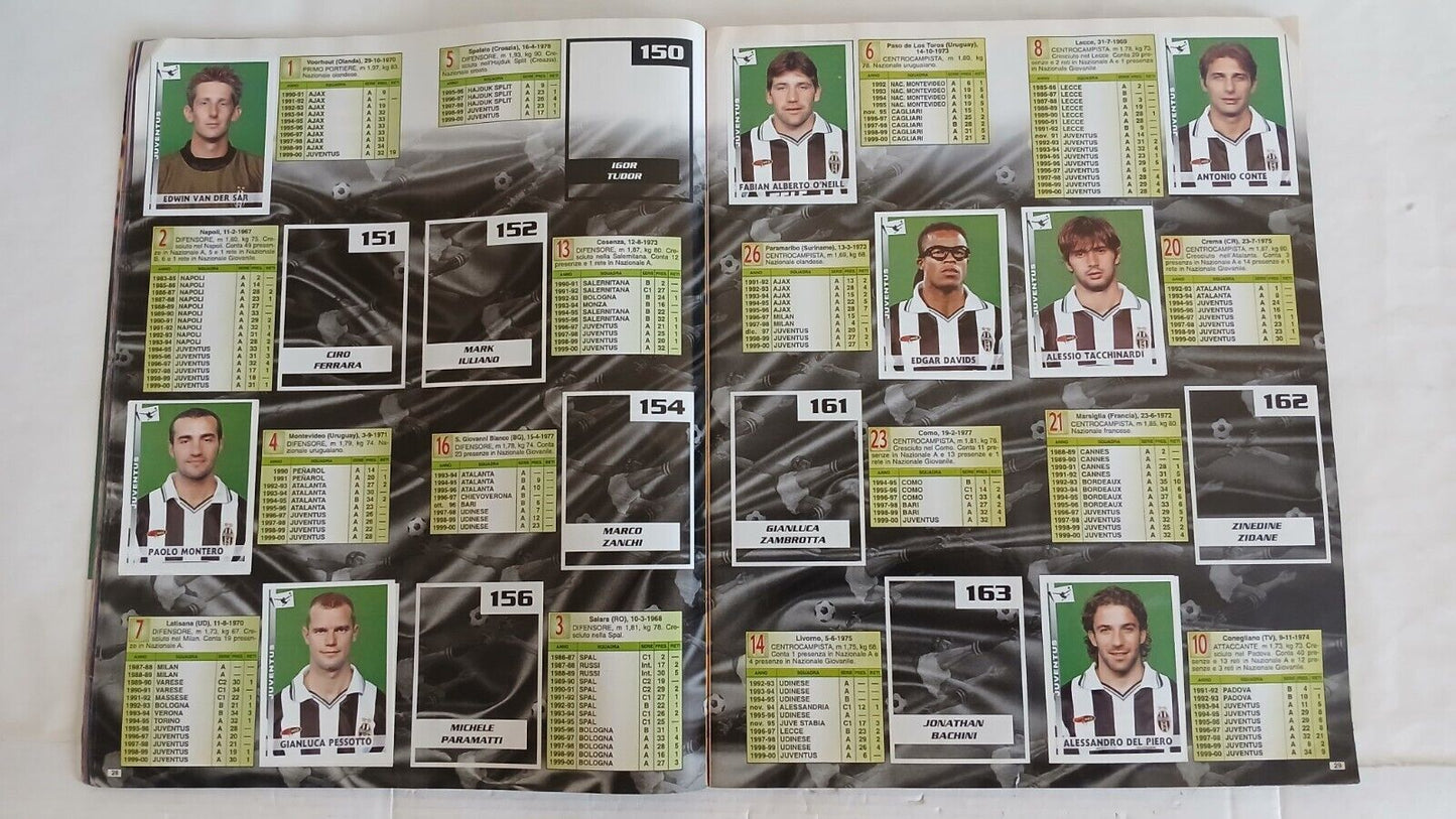 ALBUM CALCIATORI PANINI 2000-01