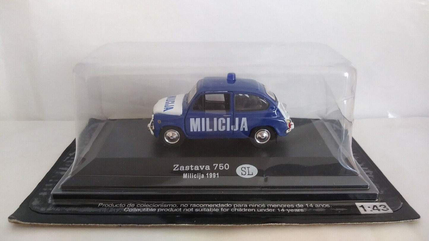 AUTO DELLA POLIZIA DA COLLEZIONE 1:43 SCEGLI DAL MENU A TENDINA