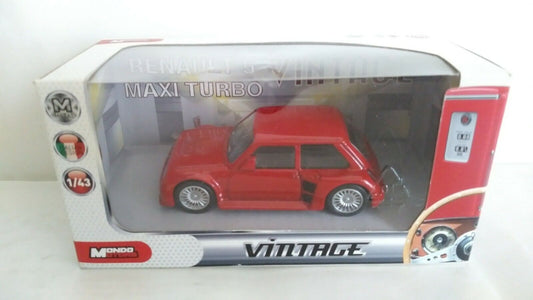 RENAULT 5 MAXI TURBO VINTAGE MONDO MOTORS SCALA 1/43