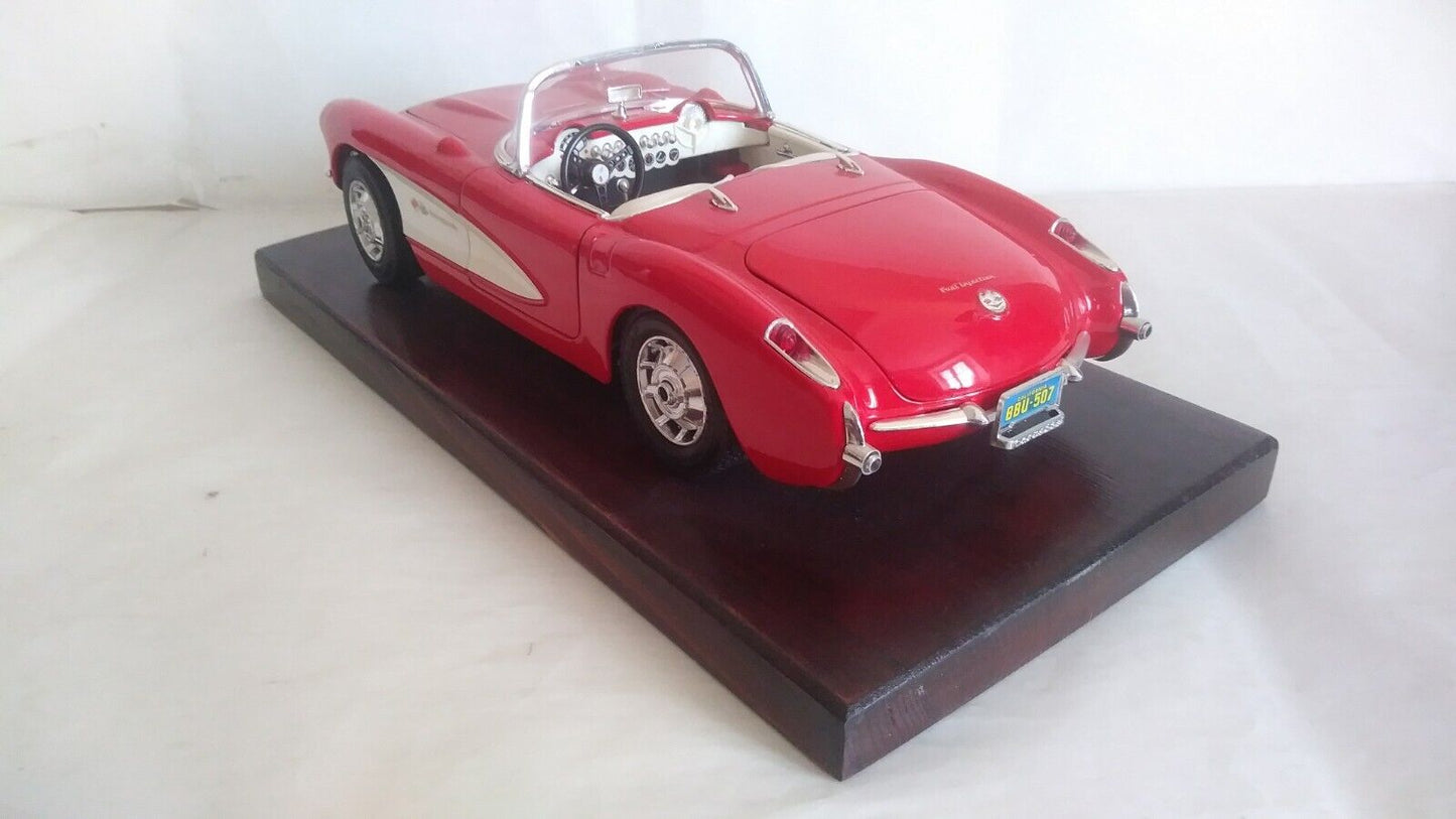 CHEVROLET CORVETTE 1955 BURAGO SCALA 1/18