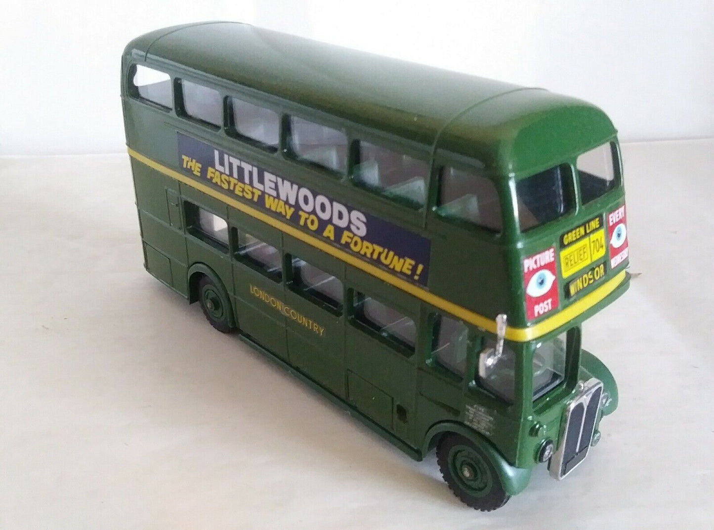 BUS LONDON DOUBLE DECKER SOLIDO SCALA 1/50