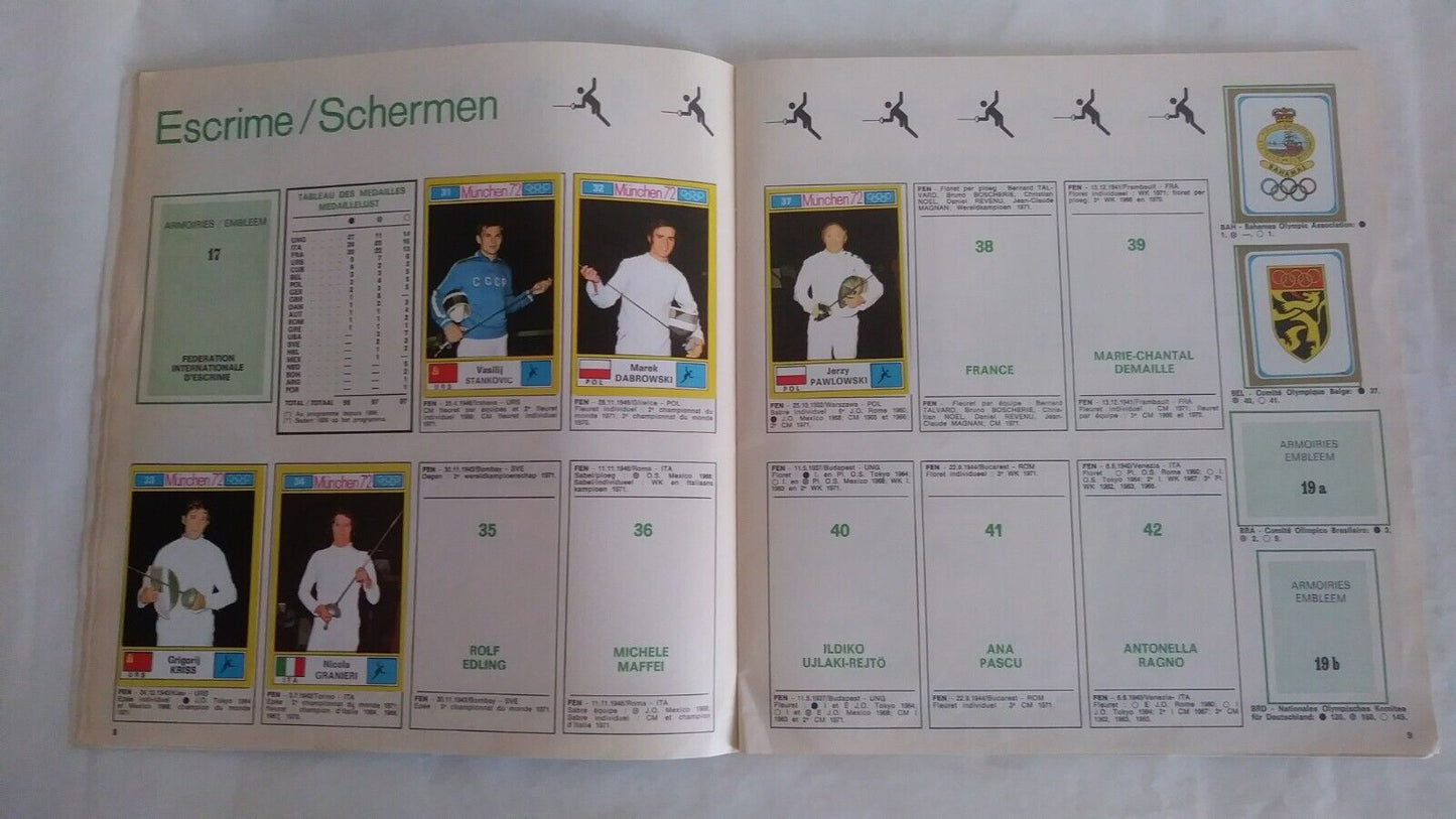 ALBUM PANINI MUNCHEN 72