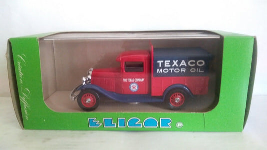 FORD V8 PICK UP BACHE' "TEXACO" 1933 ELIGOR SCALA 1/43