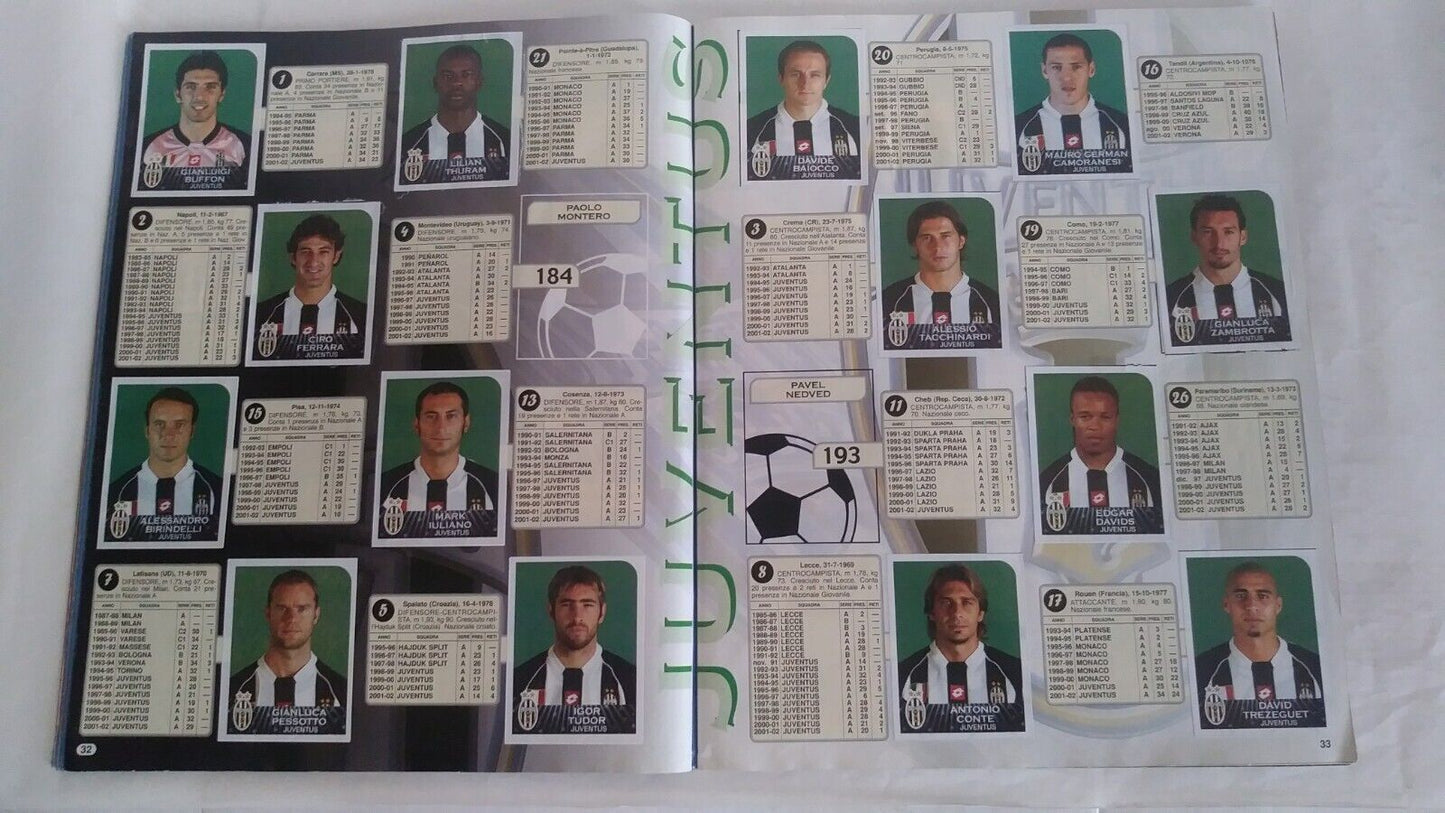 ALBUM CALCIATORI PANINI 2002-03 DA RECUPERO