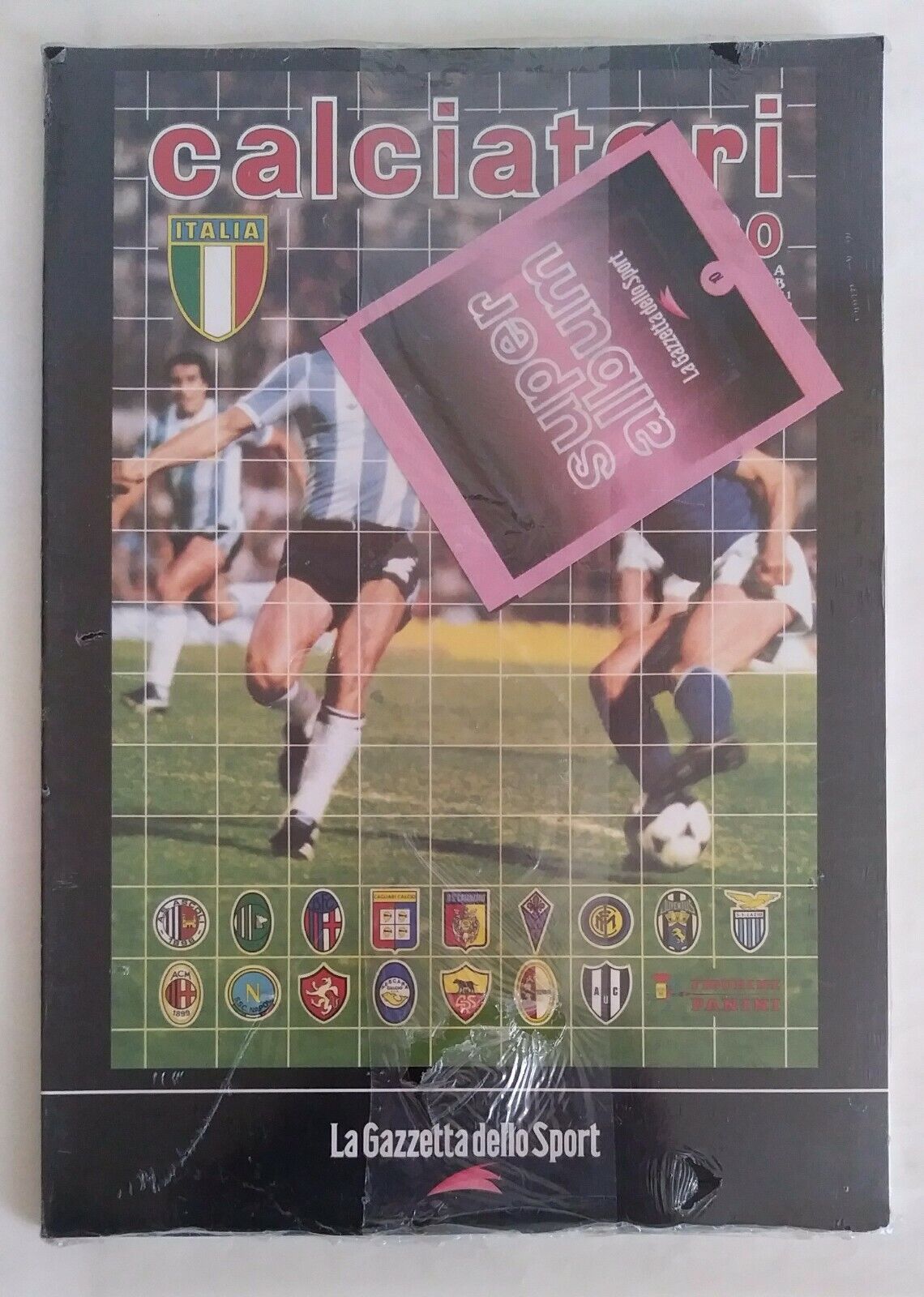 ALBUM CALCIATORI PANINI RISTAMPE LA GAZZETTA SCEGLI DAL MENU A TENDINA