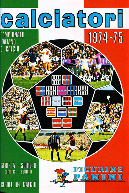 FIGURINE CALCIATORI PANINI 1974-1975 SCEGLI DAL MENU A TENDINA