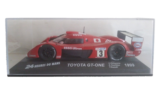 TOYOTA GT-ONE 24H DU MANS 1999 IXO SCALA 1/43