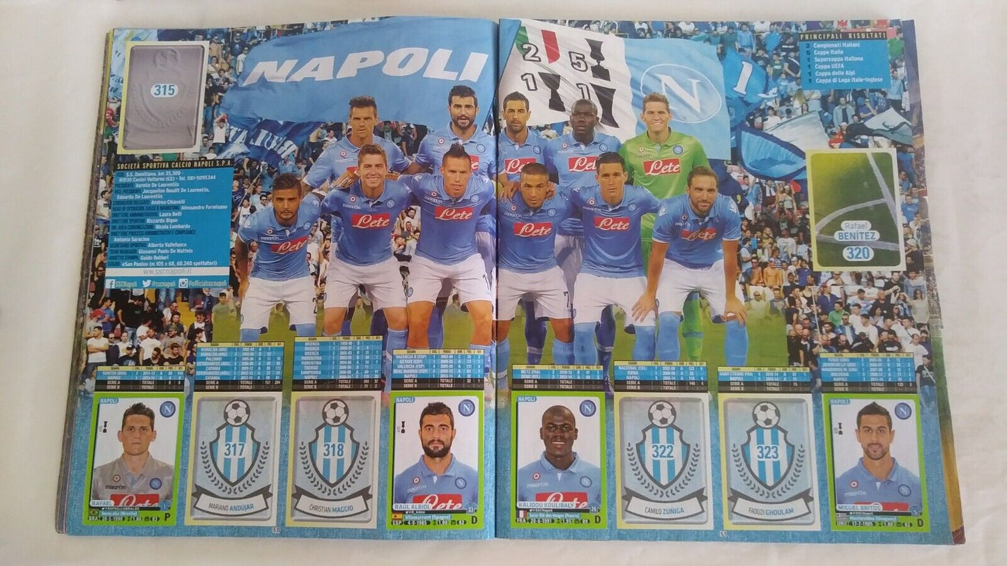 ALBUM CALCIATORI PANINI 2014-2015 DA RECUPERO