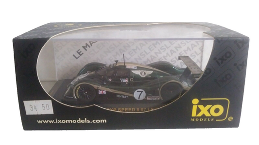 BENTLEY EXP SPEED 8 24H DU MANS 2001 IXO SCALA 1/43