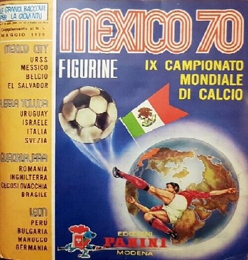 FIGURINE CALCIATORI PANINI MEXICO 70 SCEGLI DAL MENU A TENDINA