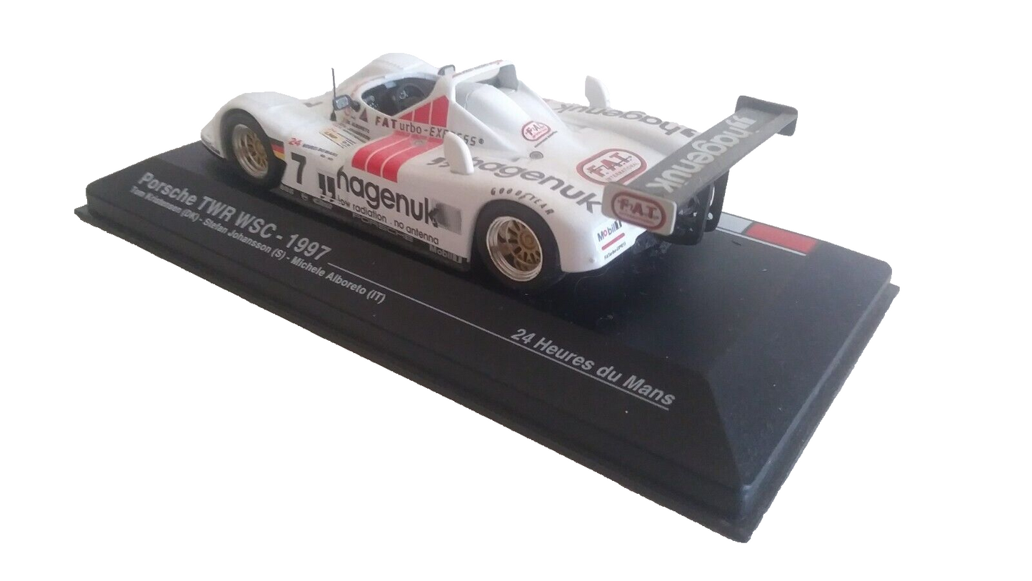 PORSCHE TWR WSC 24H DU MANS 1997 IXO SCALA 1/43