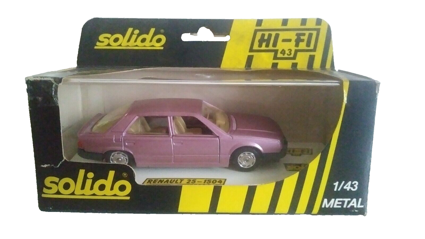 RENAULT 25 SOLIDO 1/43