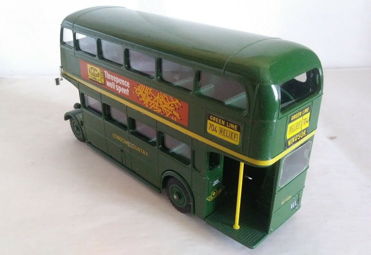 BUS LONDON DOUBLE DECKER SOLIDO SCALA 1/50