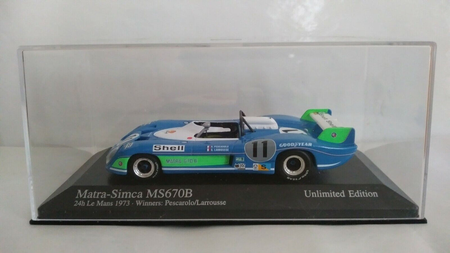 MATRA-SIMCA MS670B MINICHAMPS SCALA 1/43