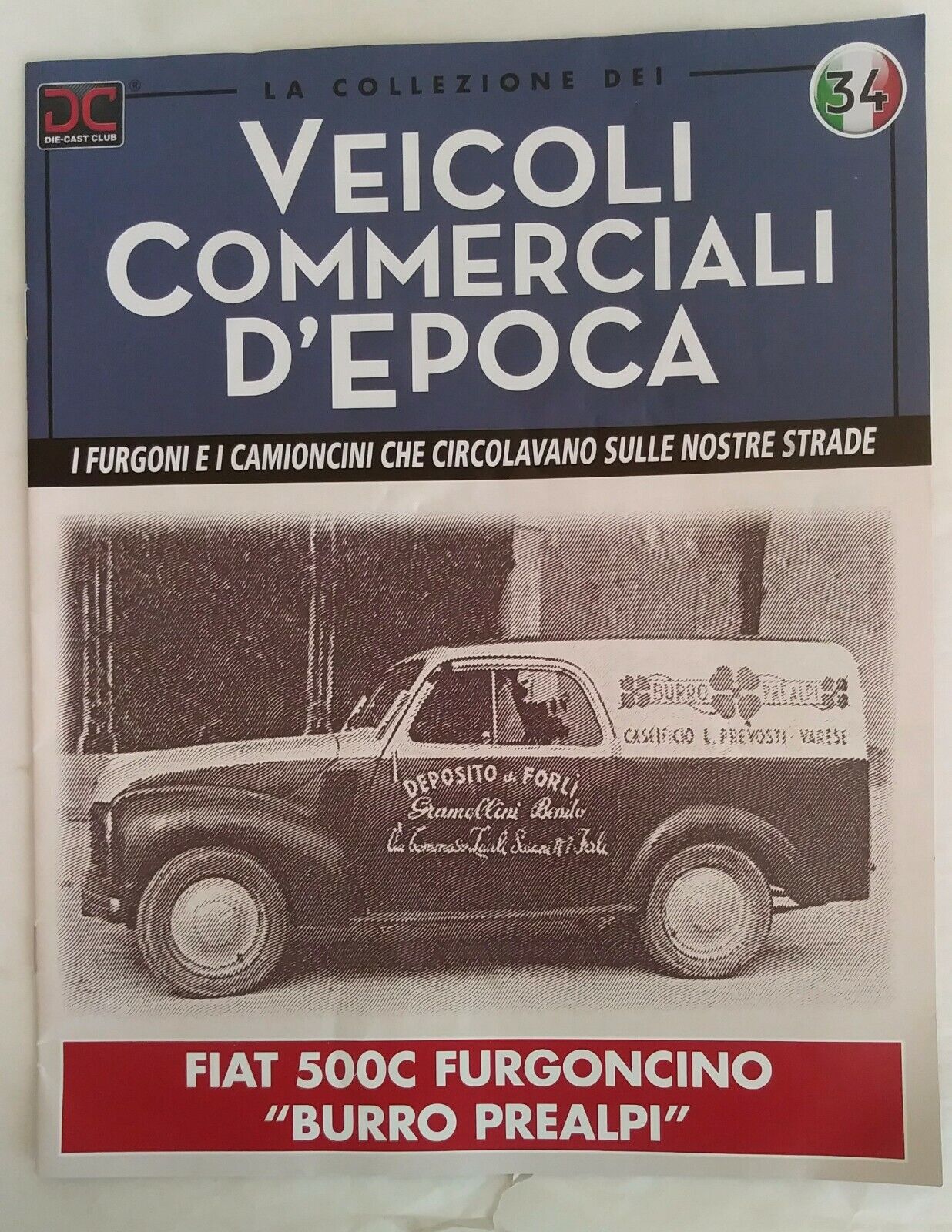 VEICOLI COMMERCIALI D'EPOCA FASCICOLI 1/43 SCEGLI DAL MENU A TENDINA