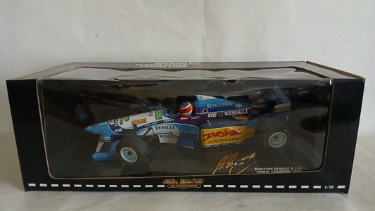 BENETTON RENAULT B 195 WC 1995 "MICHAEL SCHUMACHER" MINICHAMPS SCALA 1/18