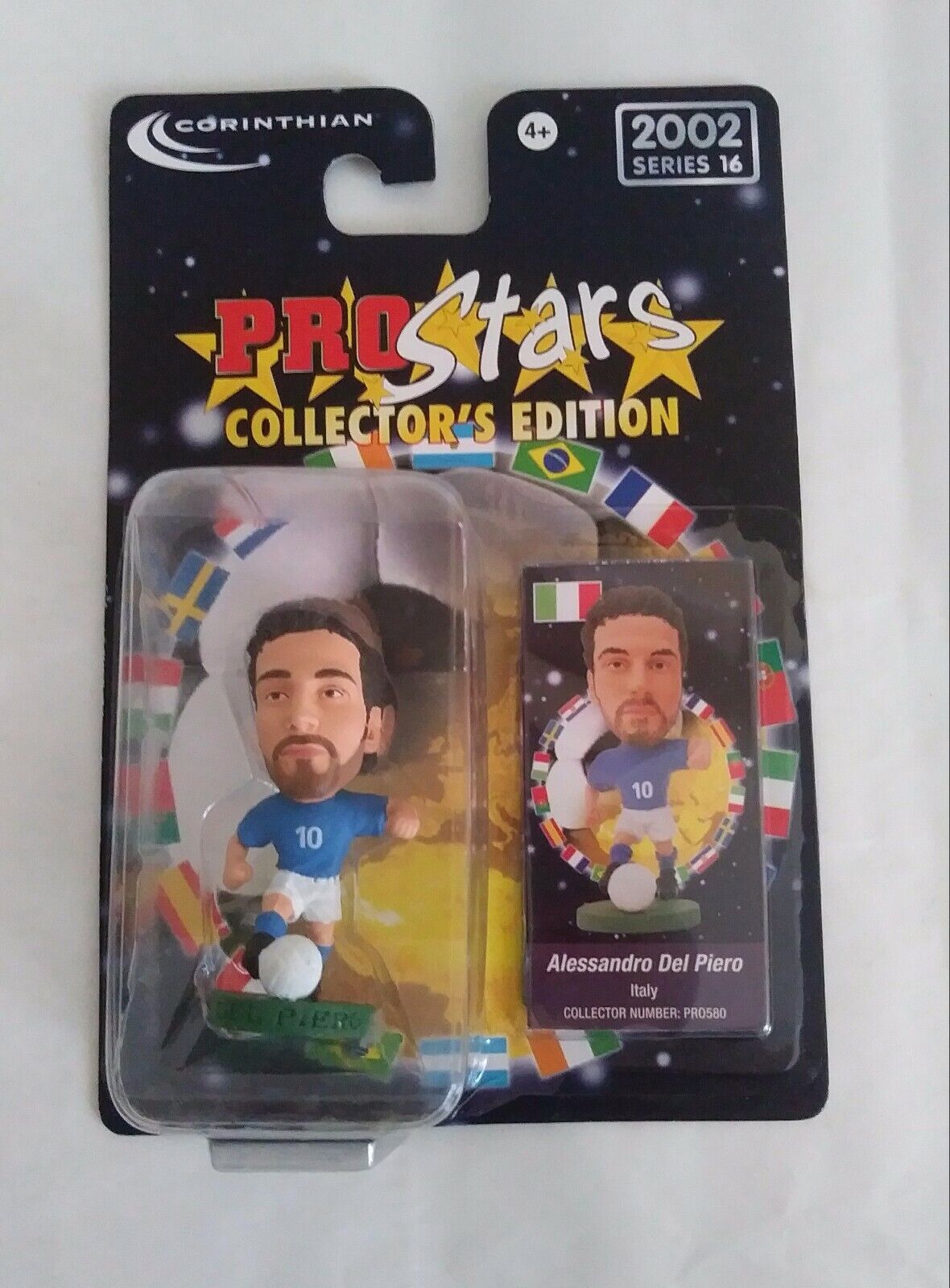 CORINTHIAN PROSTARS-SUPERSTARS SCEGLI LE ACTION FIGURES DAL MENU A TENDINA